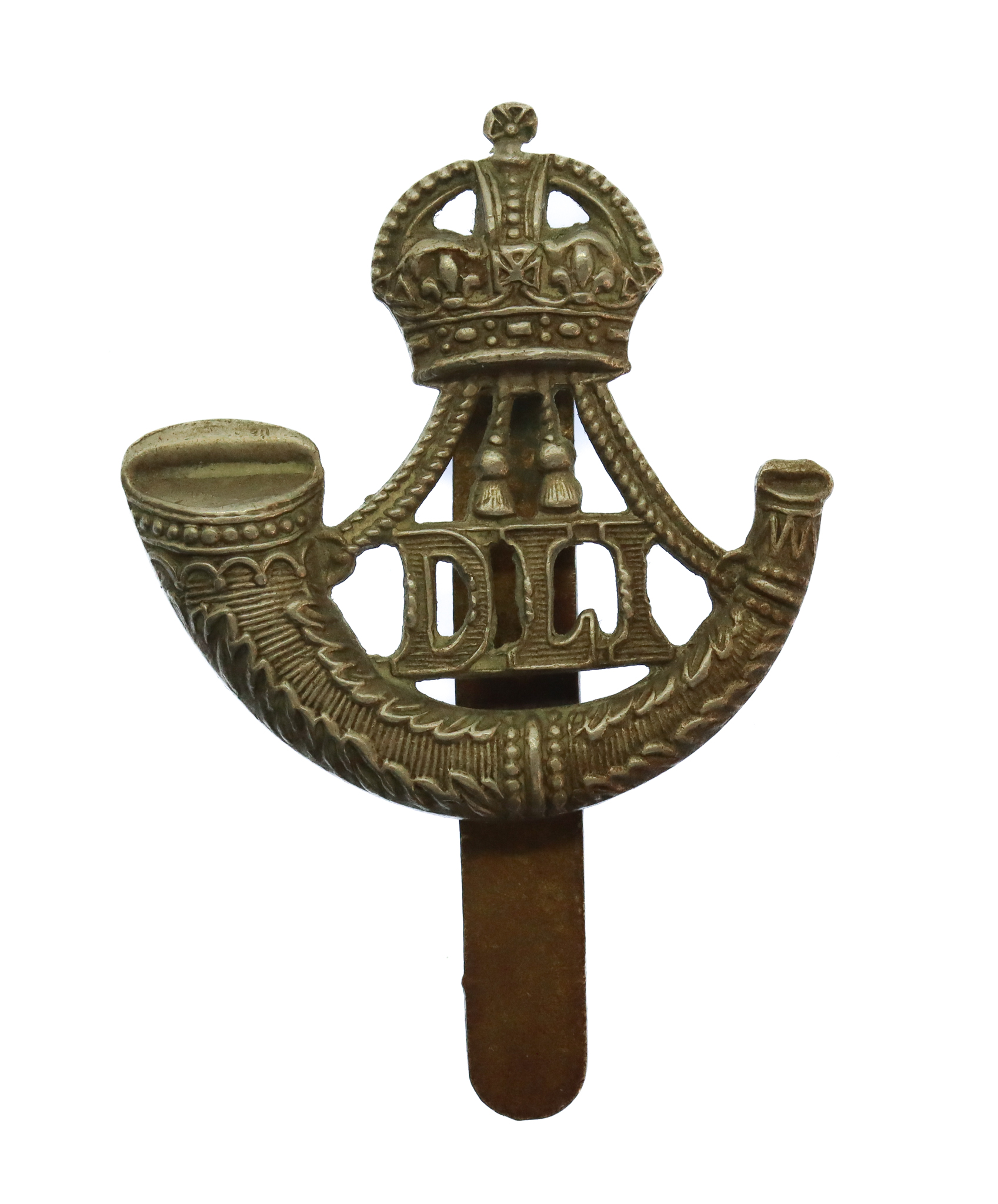 Durham Light Infantry (D.L.I.) Beret Badge - King's Crown