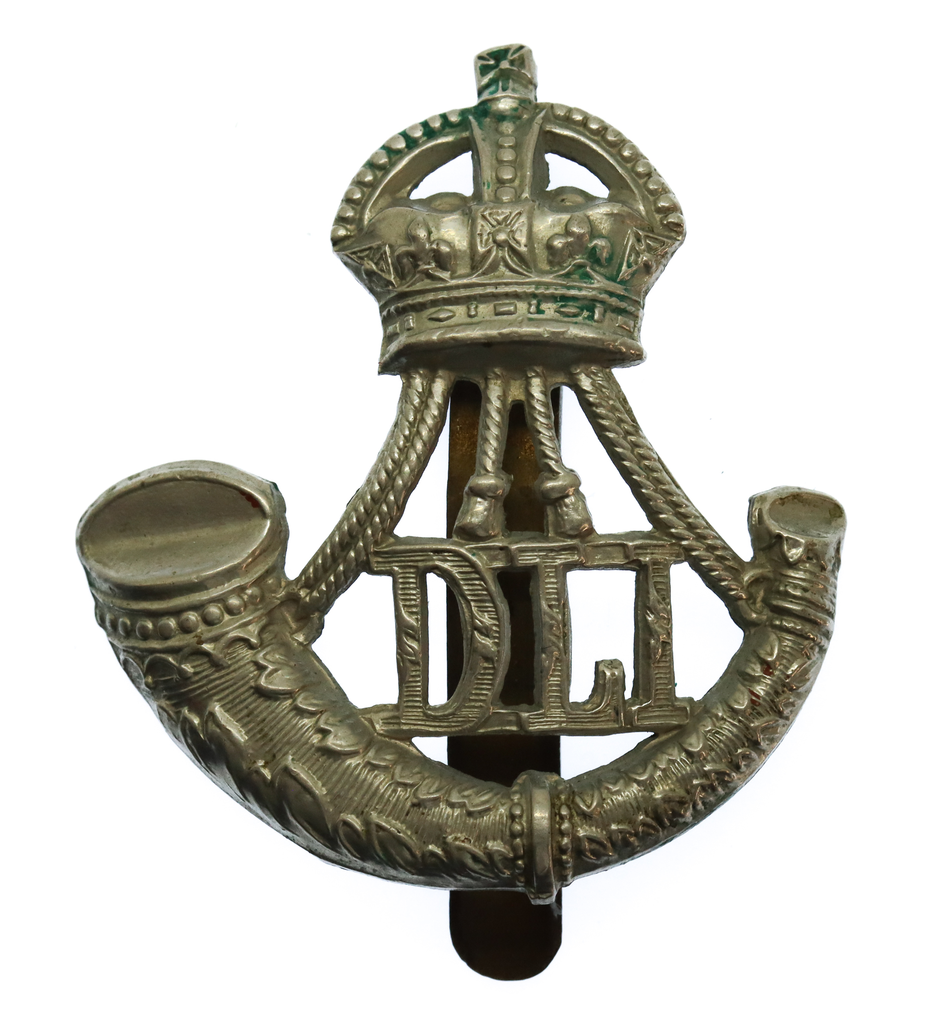 Durham Light Infantry (D.L.I.) Cap Badge - King's Crown