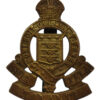 Royal Army Ordnance Corps (R.A.O.C.) 'Sua Tela Tonanti' Cap Badge - King's Crown
