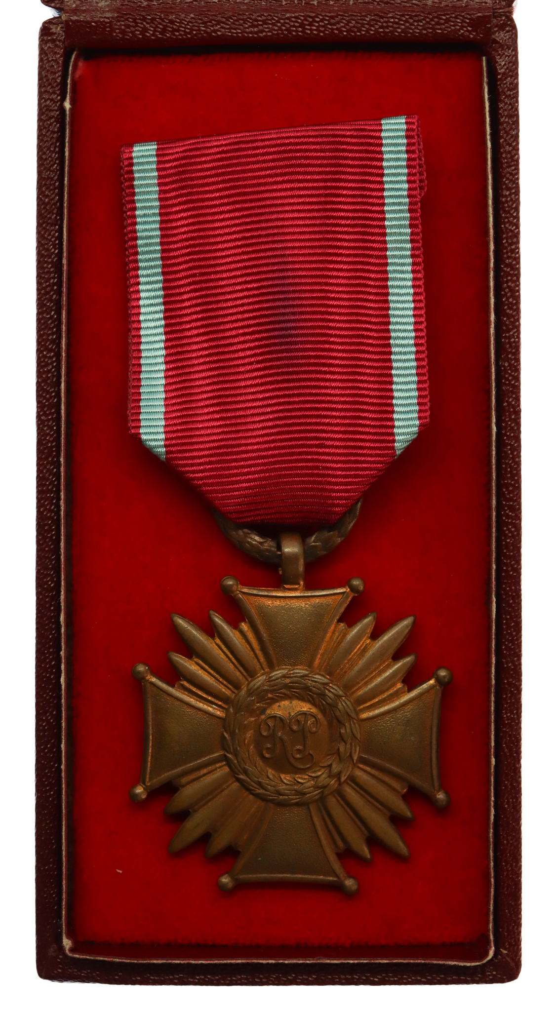 Poland Cross of Merit Bronze R.P. with Box of Issue
