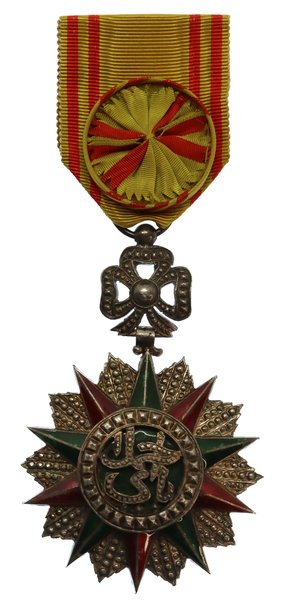 Tunisia Order of Nichan Iftikhar Officer Grade Ahmad II Sidi Ahmad (1929-42)