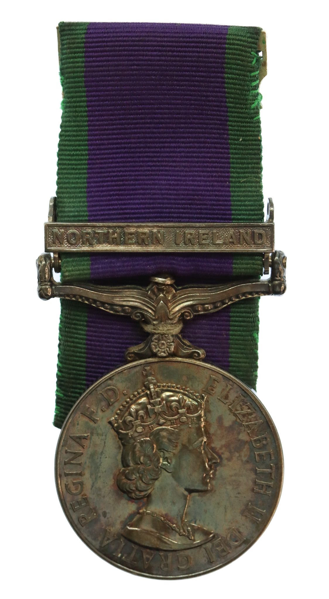 Campaign Service Medal (Clasp - Northern Ireland) - Sgt. W.J. McCracken, Royal Irish Rangers