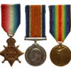 Naval General Service Medal (Clasp - Persian Gulf 1909-1914), WW1 1914-15 Star Trio and Royal Naval LS&GC Medal Group of Five - Ar.Mte. / Ord.Art. J. Duncombe, Royal Navy