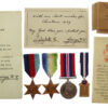 WW2 Casualty Medal of Three with 9ct Gold Football Medal - Warrant Supply Officer H.D. Honey, Royal Navy - Died 14/12/1942