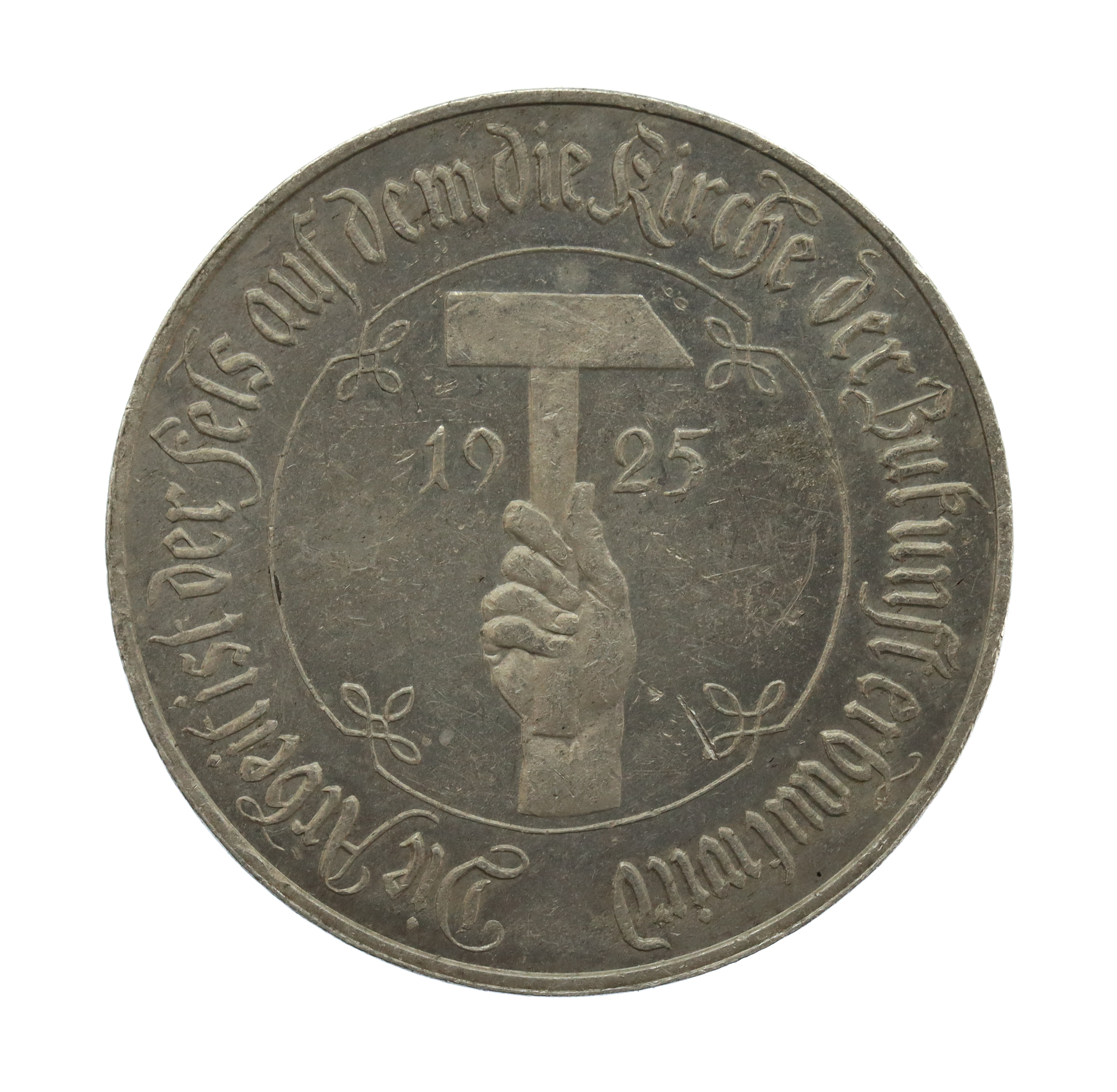 Germany 1925 Reminder of the Inflation of 1923 Propaganda Medal