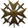 Germany Spanish Cross with Swords in Bronze (De-Nazified)
