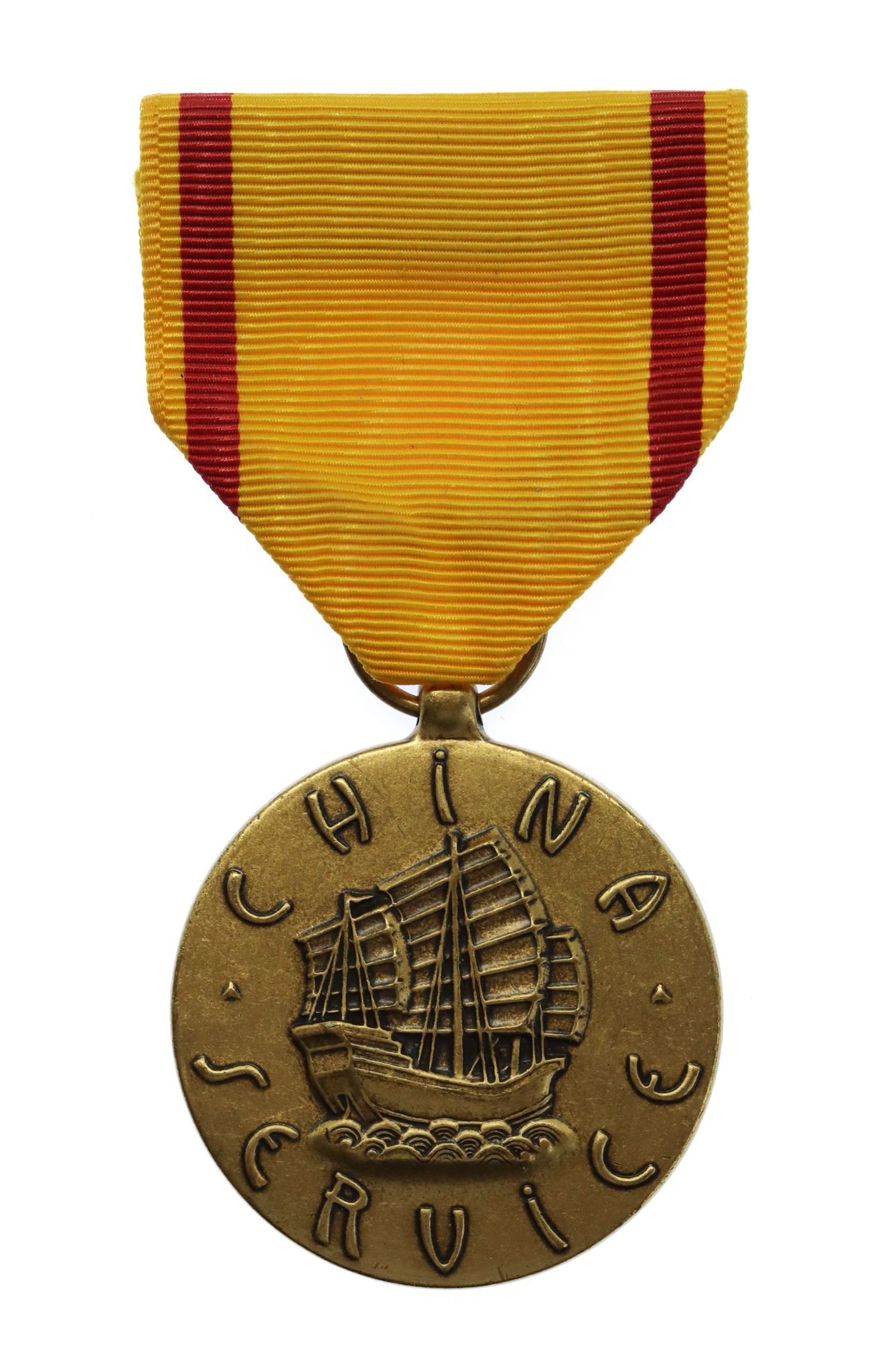 U.S.A. China Service Medal US Navy Issue