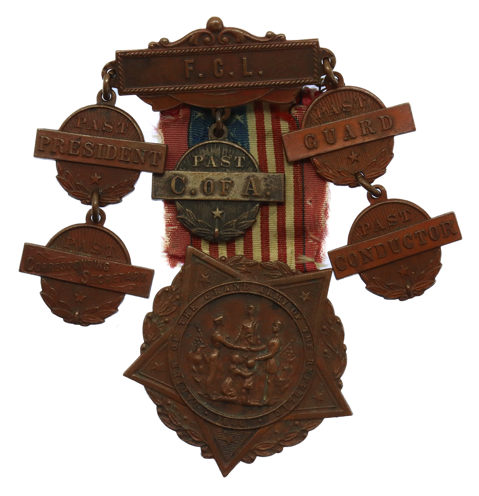 U.S.A Grand Army of the Republic 1886 Medal