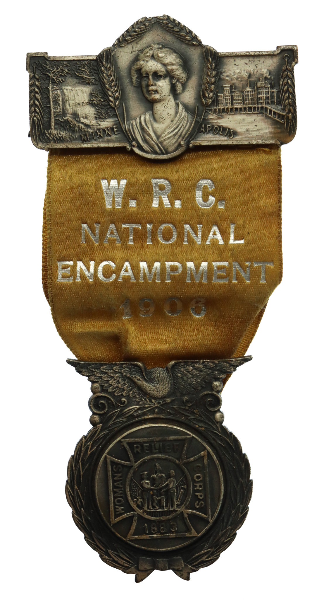 U.S.A. Women's Relief Corps 1906 Medal