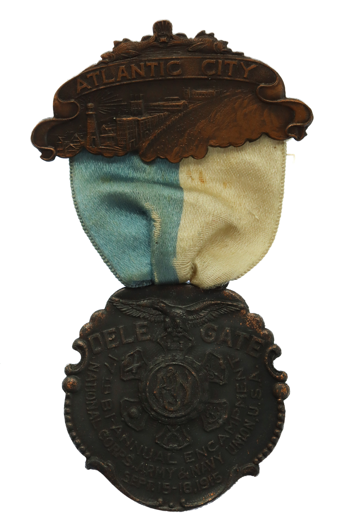 U.S.A. Army and Navy Union 1915 Encampment Medal