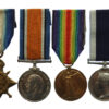 Egypt 1882 Medal (Clasp - Alexandria 11th July), WW1 1914-15 Star Trio and Khedives Star Long Service Medal Group of Six - CERA.2. R. Ball, Royal Navy