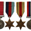 WW2 British Empire Medal Group of Four - Master-At-Arms F.A. Bicknell, Royal Navy