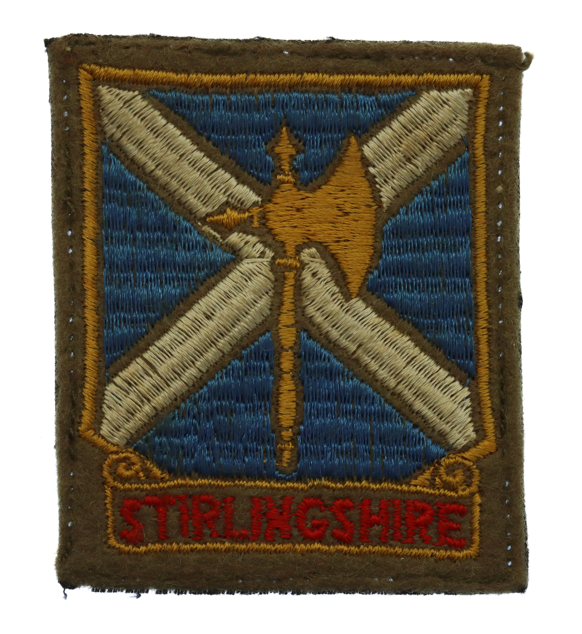 Stirlingshire A.C.F. Cloth Formation Sign