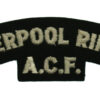 Liverpool Rifles A.C.F. Cloth Shoulder Title