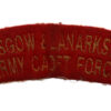 Glasgow & Lanarkshire Army Cadet Force Shoulder Title