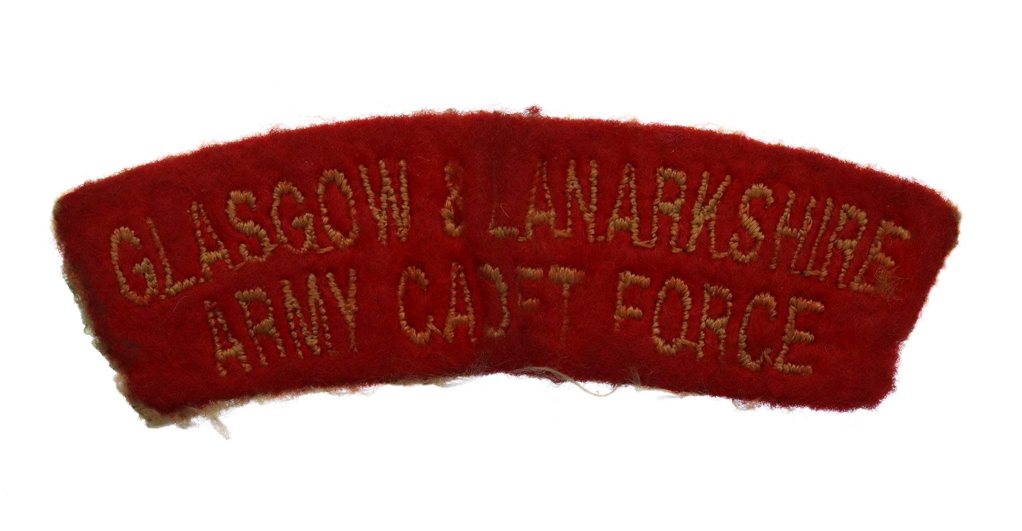 Glasgow & Lanarkshire Army Cadet Force Shoulder Title