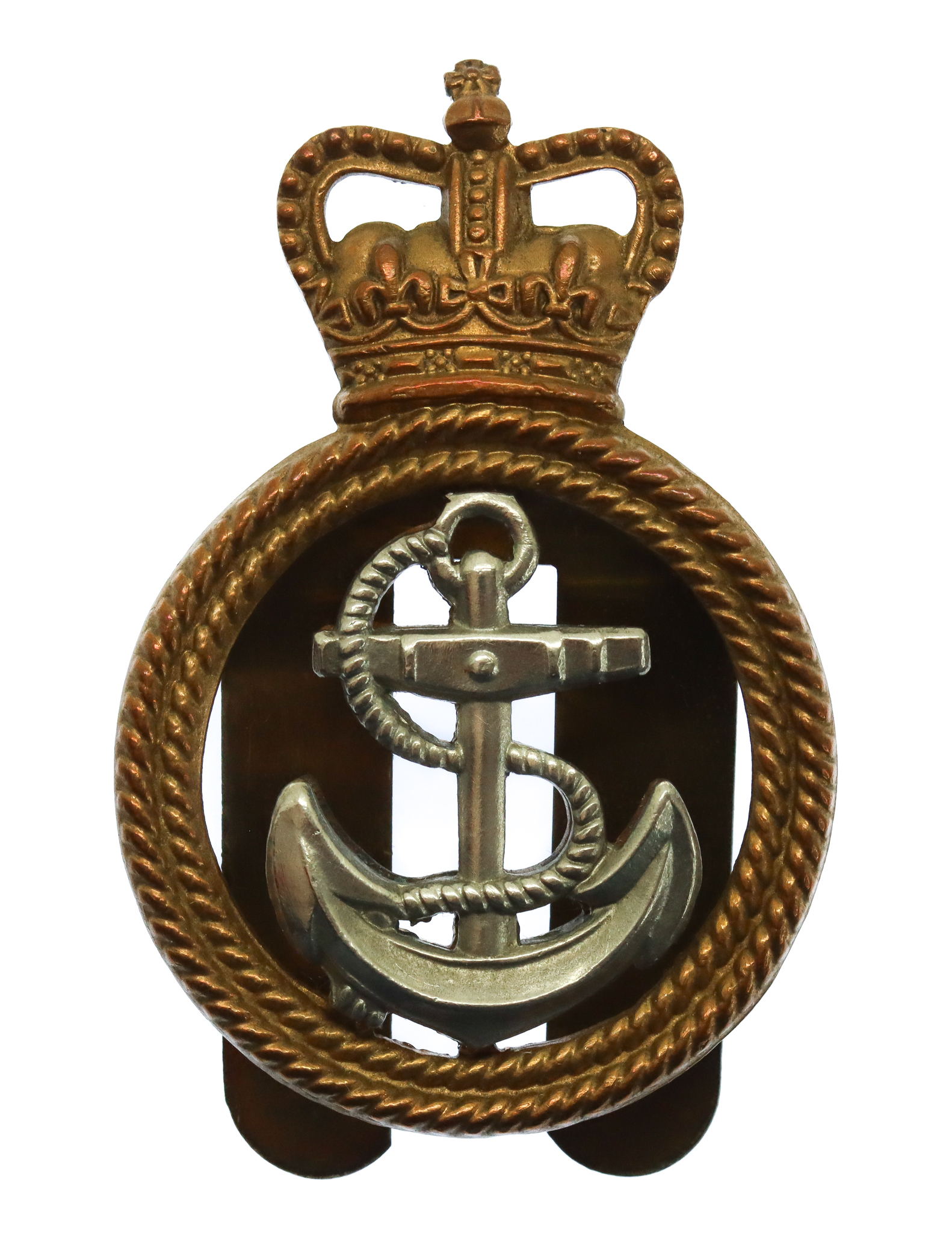 Royal Navy Petty Officer's Cap Badge - Queen's Crown