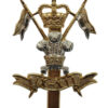 9th/12th Royal Lancers Anodised (Staybrite) Cap Badge
