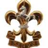 The King's Regiment Bi-Metal Cap Badge