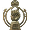 Royal Armoured Corps (R.A.C.) Cap Badge - King's Crown