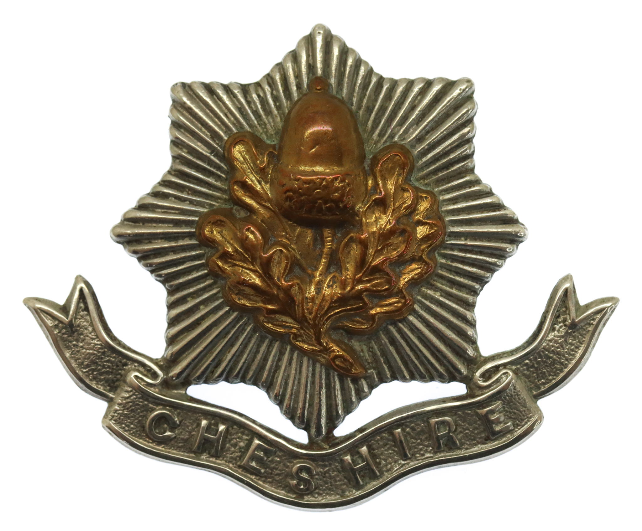 Victorian/Edwardian Cheshire Regiment Cap Badge 