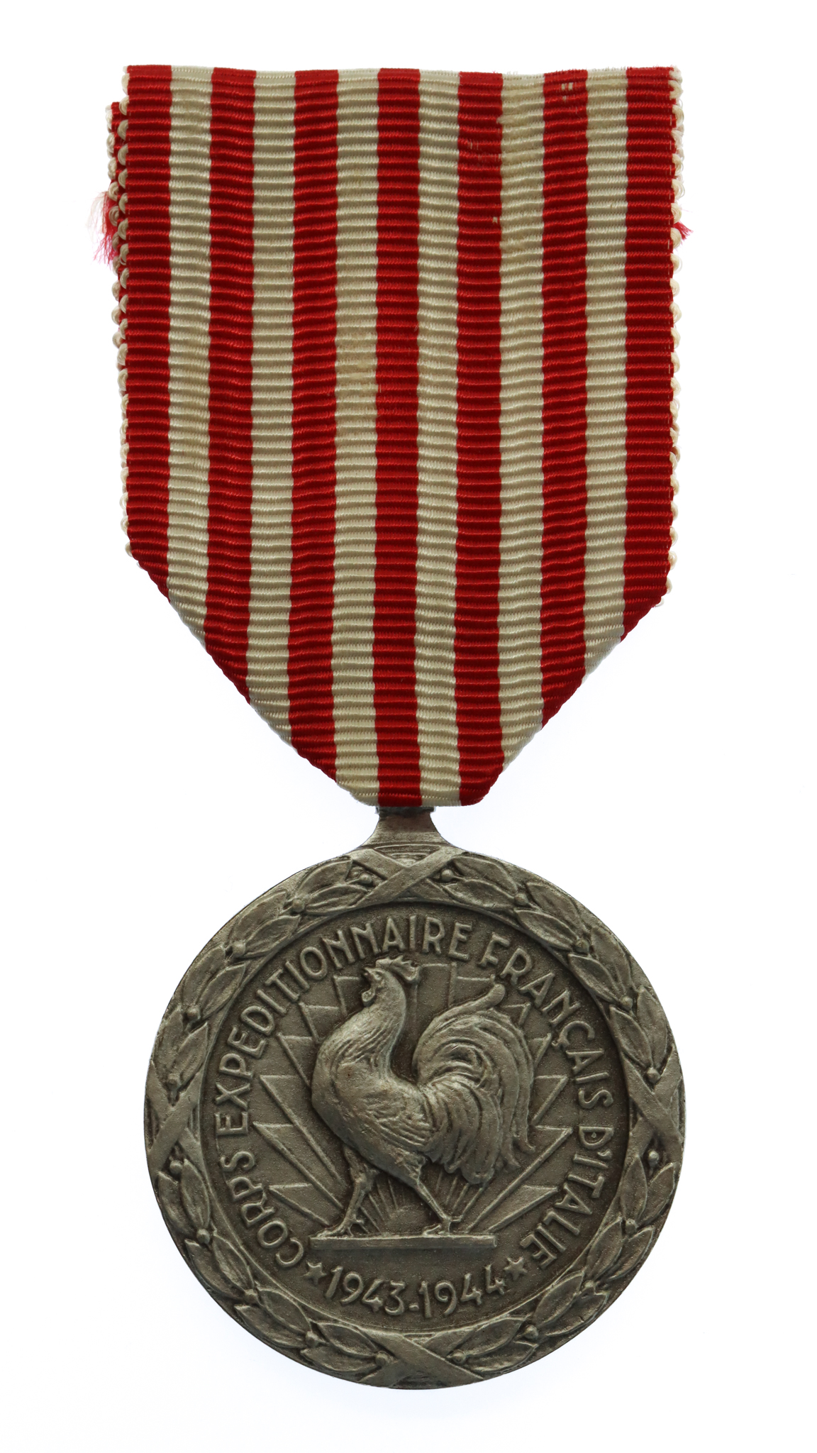 France Italy Campaign Medal 1943-1944