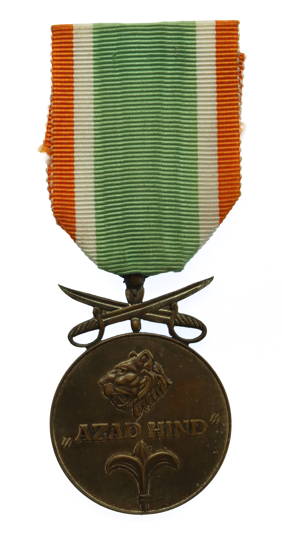 India Azad Hind Soldiers Medal With Swords (Combatant)