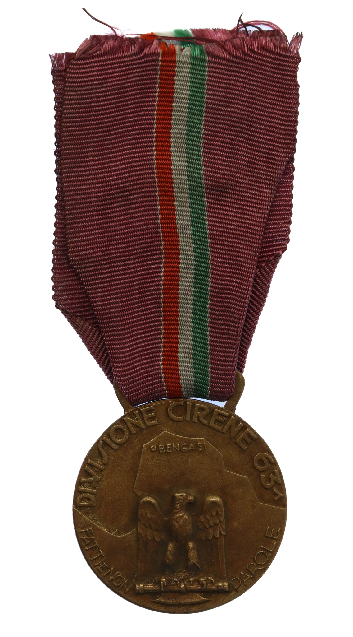 Italy 63rd Infantry Division 1937-1941 Medal