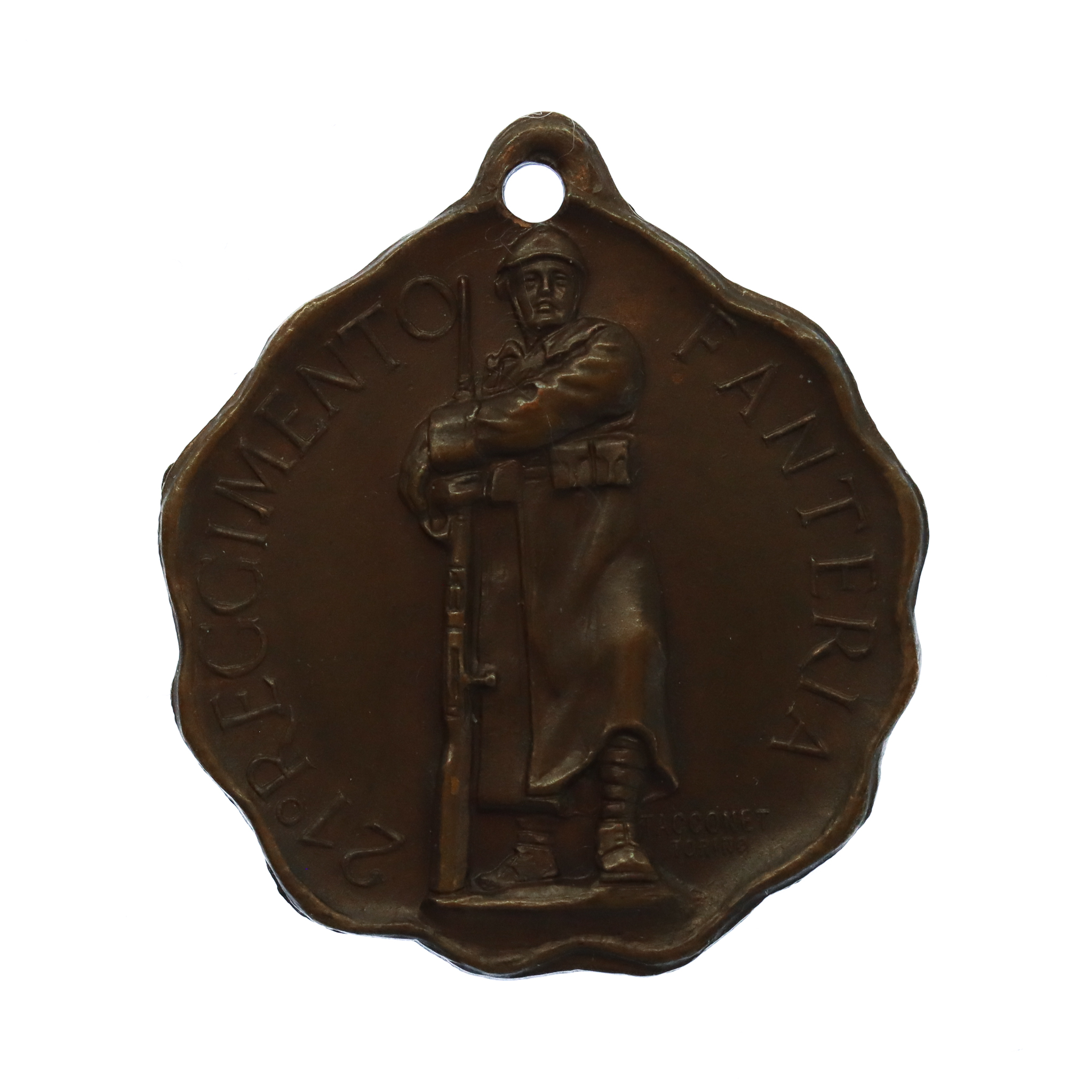 Italy 21st Infantry Regiment Medal