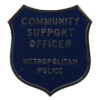 Metropolitan Police Community Support Officer Enamelled Cap Badge