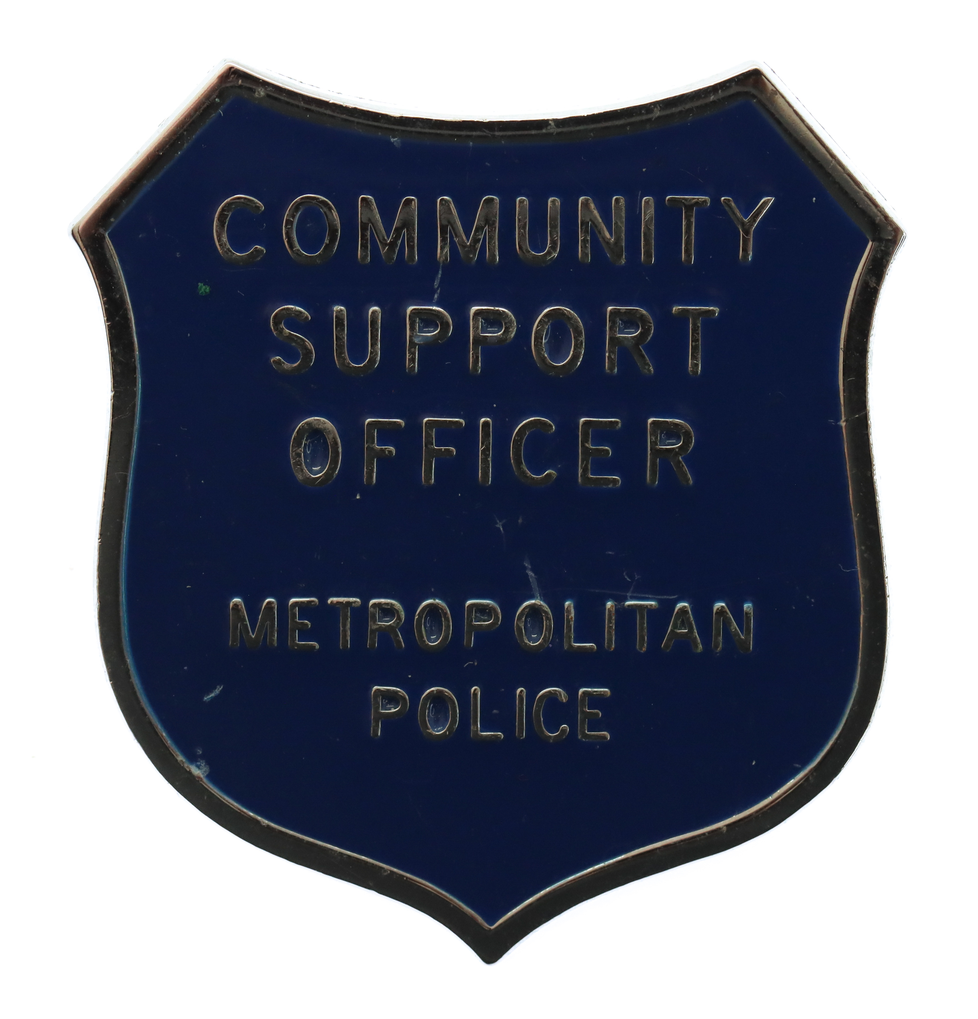 Metropolitan Police Community Support Officer Enamelled Cap Badge