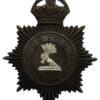 Luton Borough Police Black Helmet Plate - King's Crown