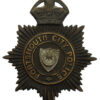 Portsmouth City Police Night Helmet Plate - King's Crown