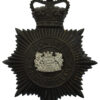 Dorset Constabulary Night Helmet Plate - Queen's Crown
