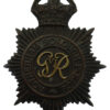 George VI Rotherham Borough Police Black Helmet Plate
