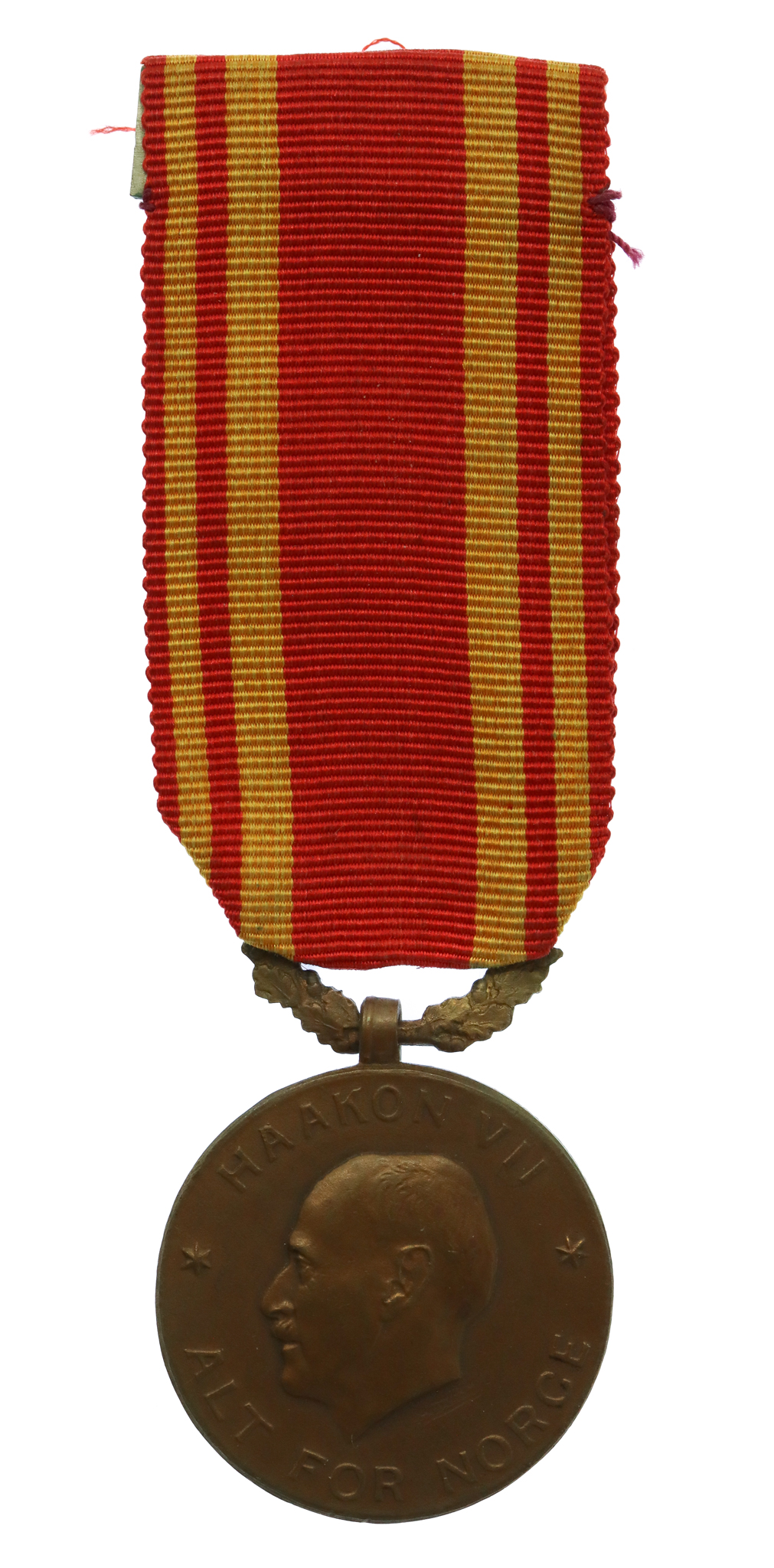 Norway King Haakon VII War Medal 1940-1945
