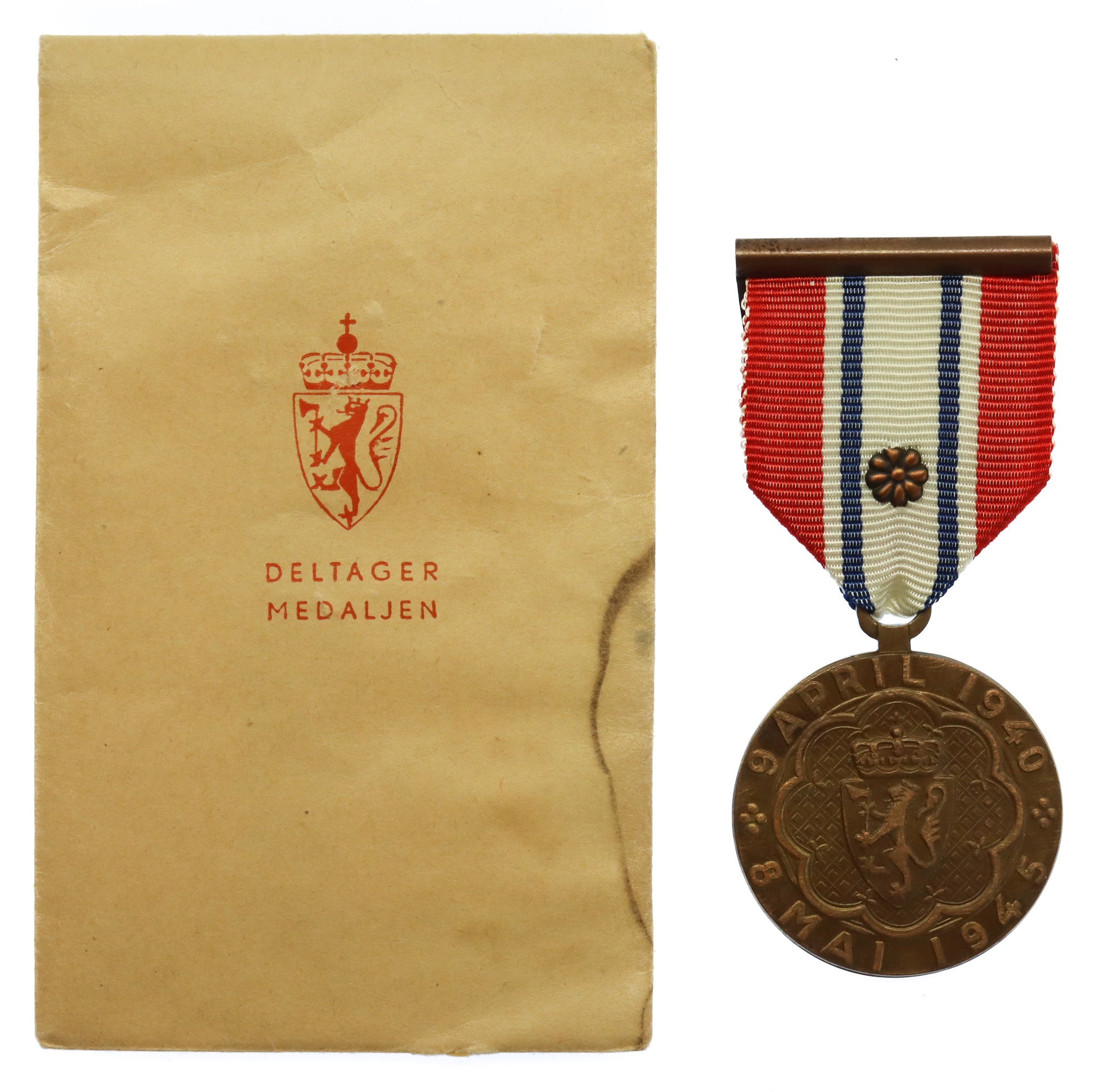 Norway WW2 Participation Medal 1940-1945
