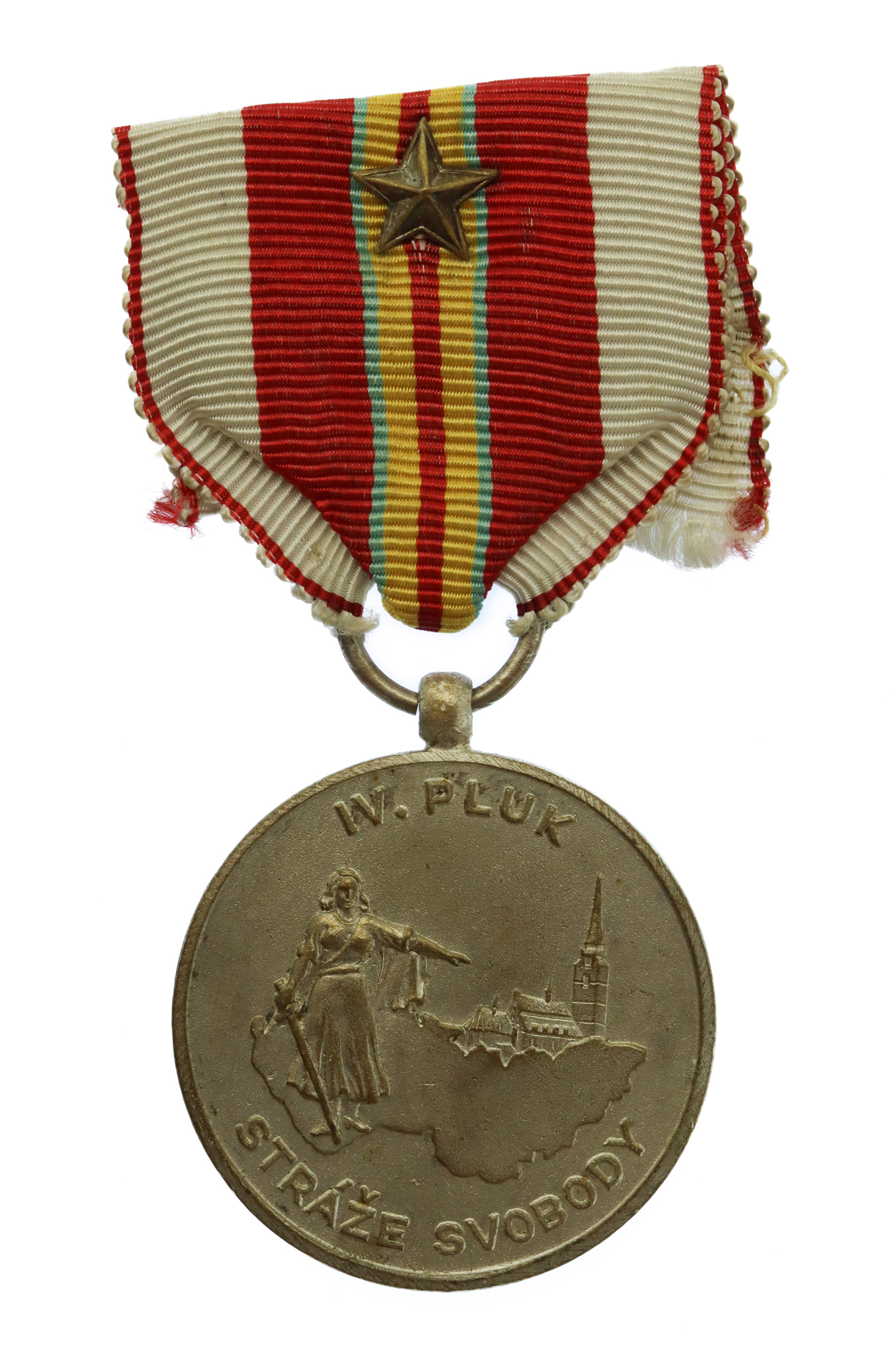 Czechoslovakia Guarding Liberty Medal 