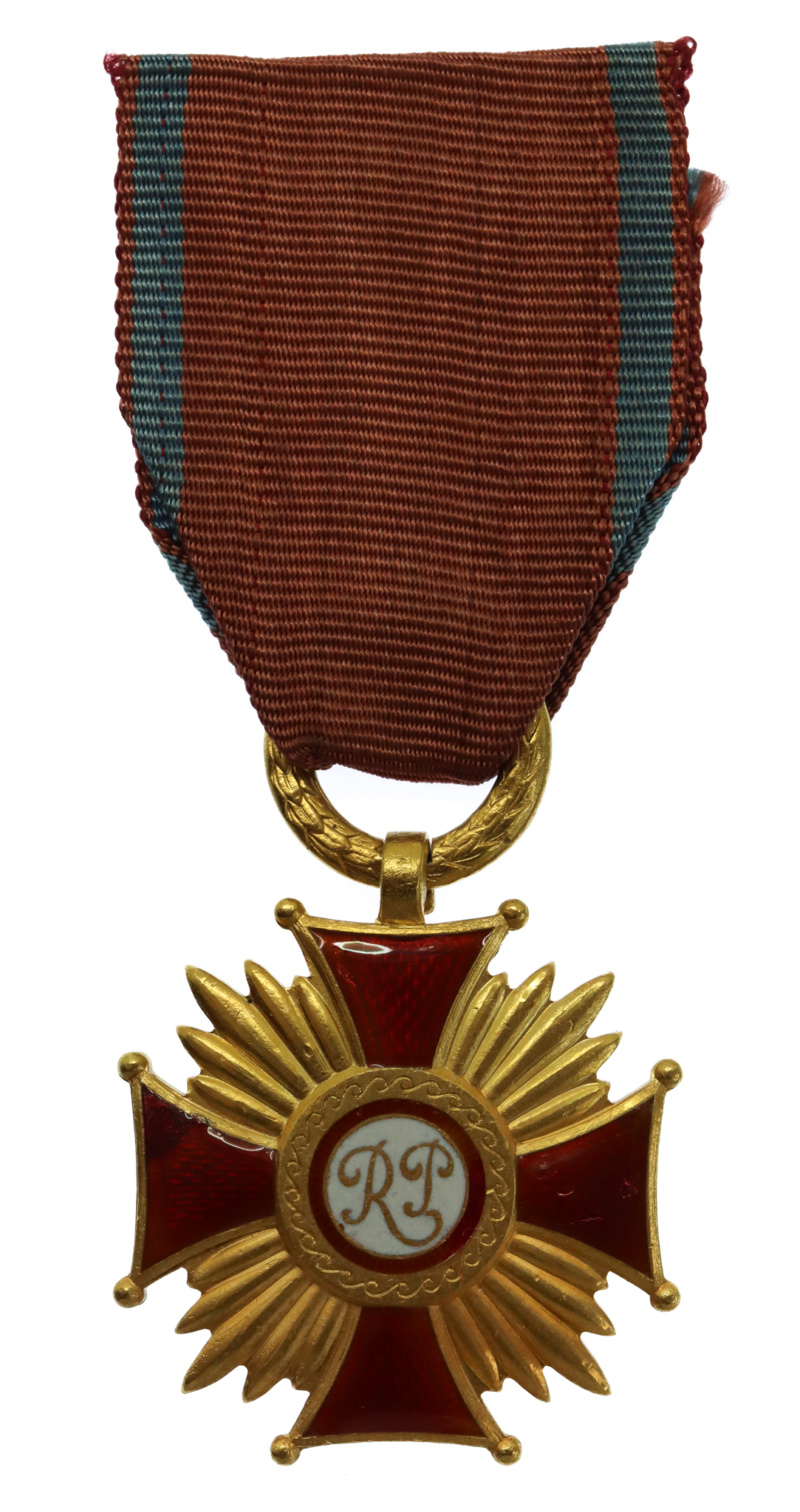 Poland WW2 Cross of Merit Gold Cross
