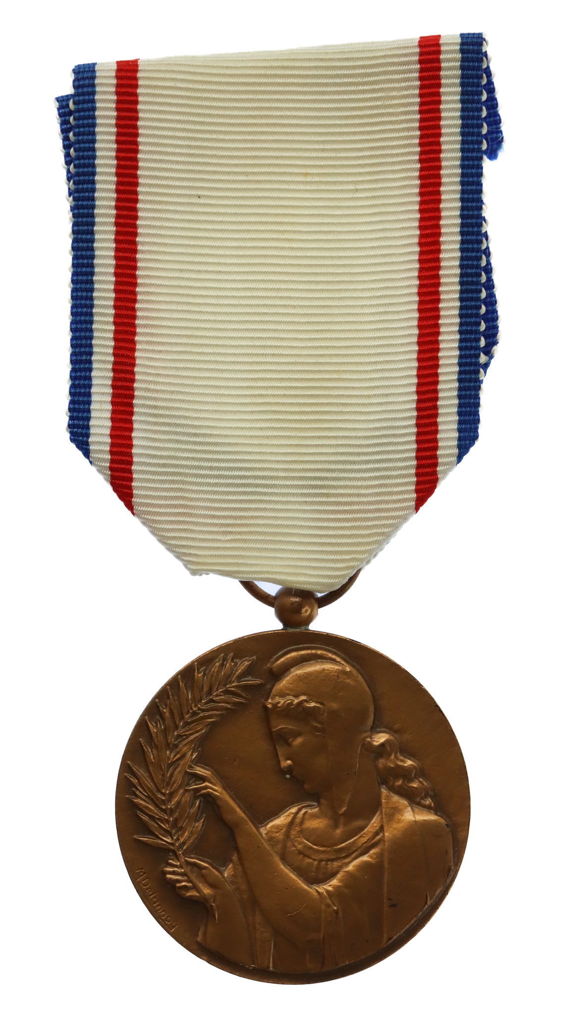 France Medal of National Recognition 2nd Type Bronze