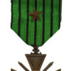 France Croix De Guerre Vichy Issue 1939-1940 with Bronze Star