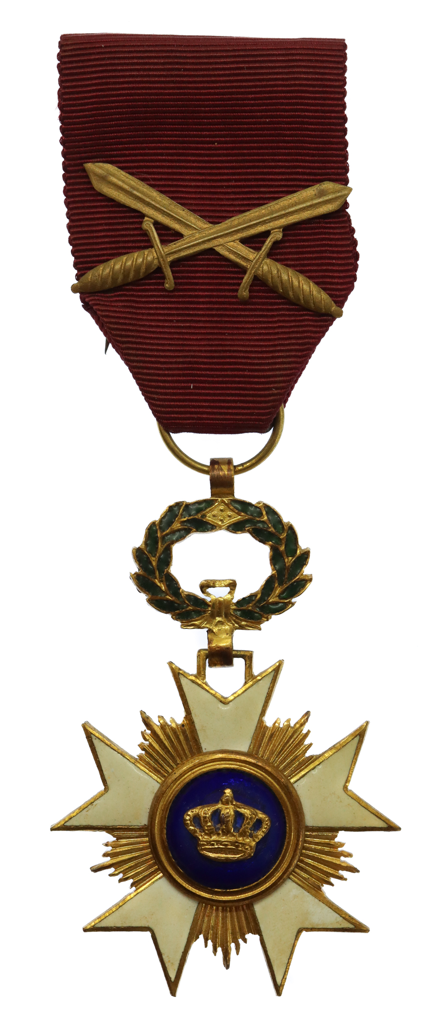 Belgium Order of the Crown 5th Class Knight Grade