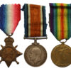 WW1 1914-15 Star Medal Trio - Sgt. A. Bryden, Military Mounted Police