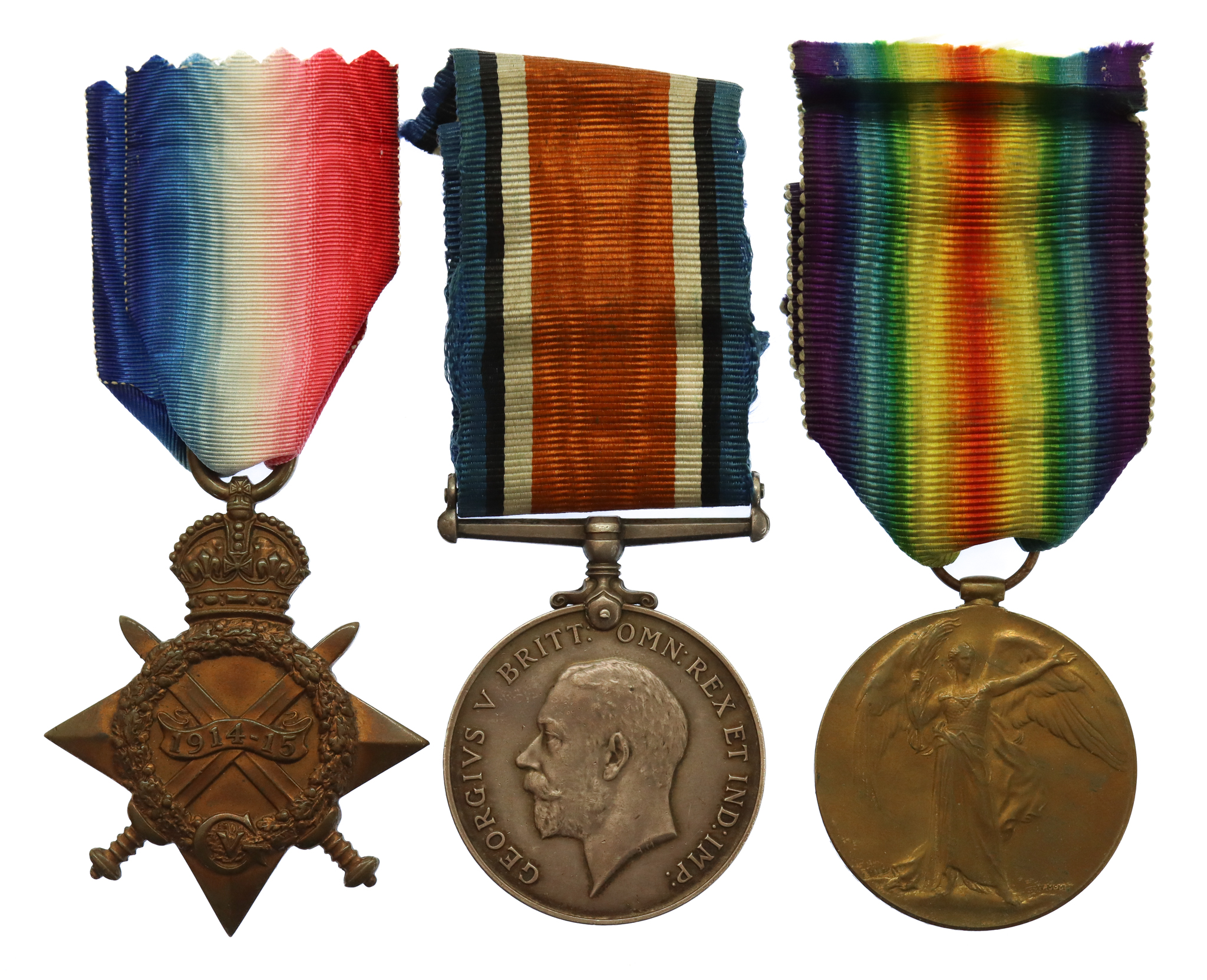 WW1 1914-15 Star Medal Trio - Sgt. A. Bryden, Military Mounted Police