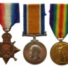 WW1 1914-15 Star Medal Trio - Bandmaster 1st Class H. Cooper, Royal Marine Band - Died 24/11/18