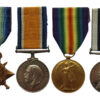 WW1 1914-15 Star, British War Medal, Victory Medal and Edward VII RN Long Service & Good Conduct Medal Group of Four - Officers Steward 1st Class H.C. Challis, Royal Navy