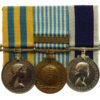 Queen's Korea, UN Korea and Royal Navy Long Service & Good Conduct Medal Trio - Petty Officer Stoker Mechanic G.A.D. Mason, Royal Navy