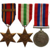 WW2 and Royal Navy Long Service & Good Conduct Medal Group of Five - Leading Stoker K. Rees, Royal Navy