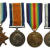 Africa General Service Medal (Clasp - Somaliland 1902-04), WW1 1914-15 Star Trio, RN LS&GC and Naval Good Shooting Medal Group of Six - Petty Officer H.W. Parfitt, Royal Navy