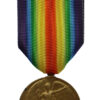 WW1 Victory Medal - Pte. J.W. Stevens, Loyal North Lancashire Regiment - Wounded